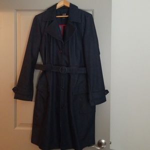 Gap denim trench coat